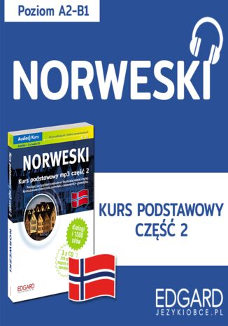 Norweski. Kurs podstawowy mp3 część 2 Renata Skarps, Katarzyna Szulc - okladka książki