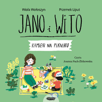 Jano i Wito uczą mówić K. Kamień na pikniku Wiola Wołoszyn - okladka książki