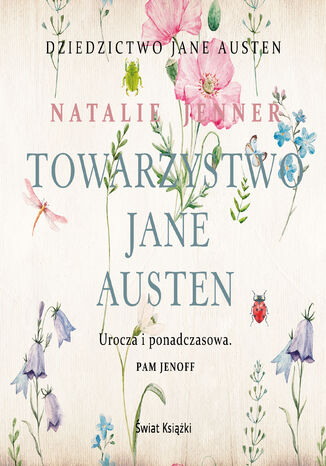 Towarzystwo Jane Austen Natalie Jenner - okladka książki