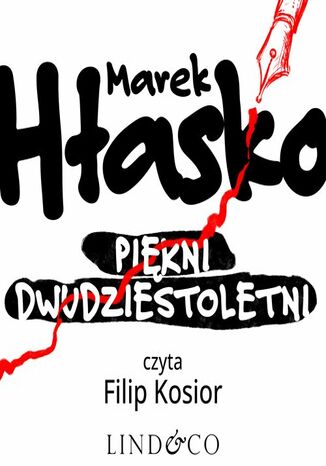 Piękni dwudziestoletni Marek Hłasko - okladka książki