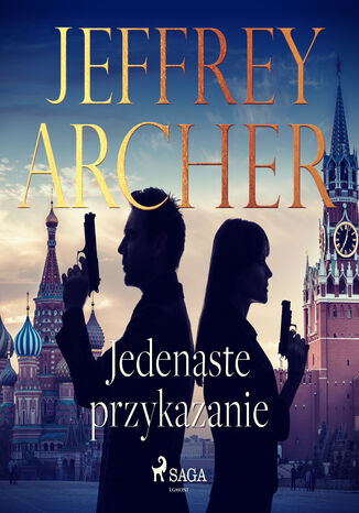 Jedenaste przykazanie Jeffrey Archer - okladka książki