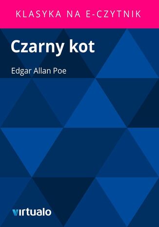 Czarny kot Edgar Allan Poe - okladka książki