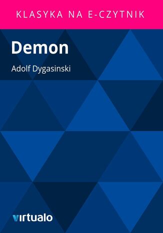 Demon Adolf Dygasinski - okladka książki