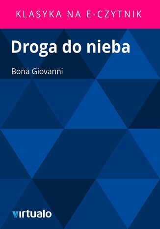 Droga do nieba Bona Giovanni - okladka książki