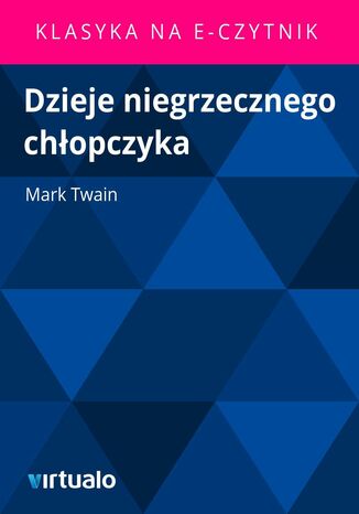 Dzieje niegrzecznego chłopczyka Mark Twain - okladka książki