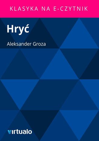Hryć Aleksander Groza - okladka książki