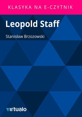 Leopold Staff Stanisław Brzozowski - okladka książki