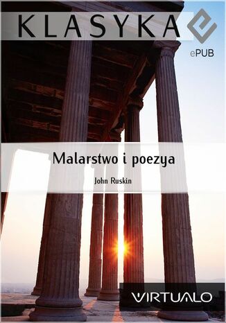 Malarstwo i poezya John Ruskin - okladka książki