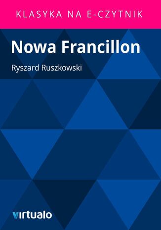 Nowa Francillon Ryszard Ruszkowski - okladka książki