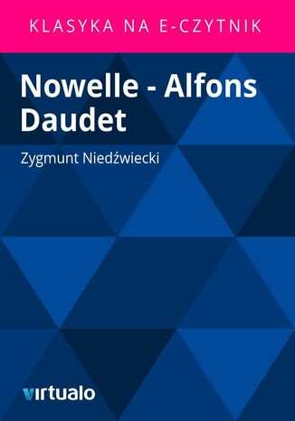 Nowelle - Alfons Daudet Zygmunt Niedźwiecki - okladka książki