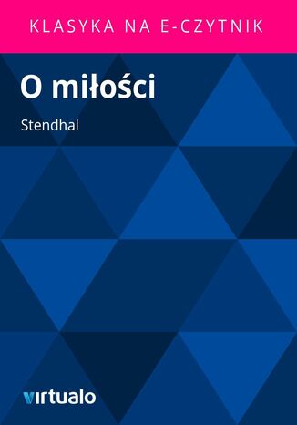 O miłości Stendhal - okladka książki