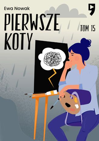 Pierwsze koty. Tom 15 Ewa Nowak - okladka książki