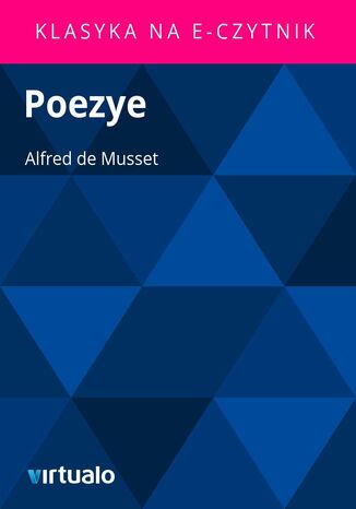 Poezye Alfred de Musset - okladka książki