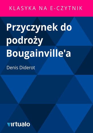 Przyczynek do podroży Bougainville'a Denis Diderot - okladka książki