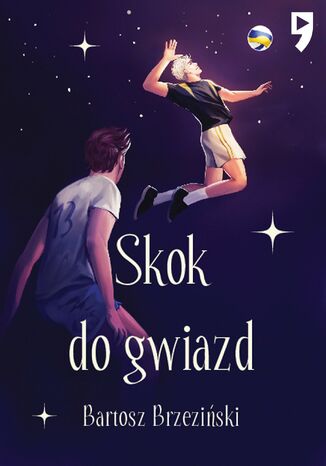 Skok do gwiazd Bartosz Brzeziński - okladka książki