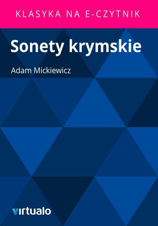 Sonety krymskie Adam Mickiewicz - okladka książki