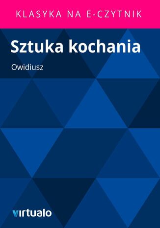 Sztuka kochania Owidiusz - okladka książki