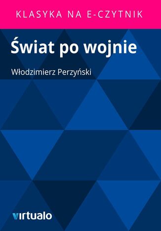 Świat po wojnie Włodzimierz Perzyński - okladka książki