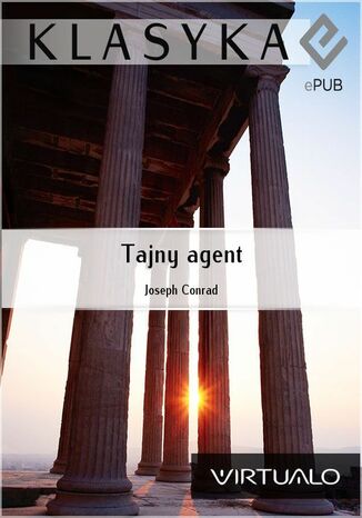 Tajny agent Joseph Conrad - okladka książki