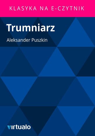 Trumniarz Aleksander Puszkin - okladka książki