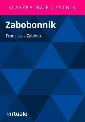 Zabobonnik Franciszek Zabłocki - okladka książki