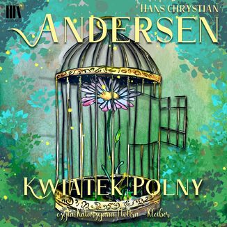 Polny kwiatek Hans Christian Andersen - okladka książki