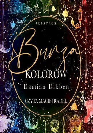 Burza kolorów Damian Dibben - audiobook MP3