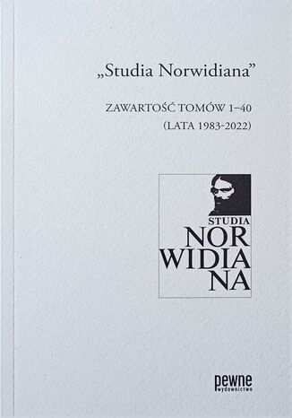 Studia Norwidiana. Zawartość tomów 1-40 (lata 1983-2022) Adam Cedro - okladka książki