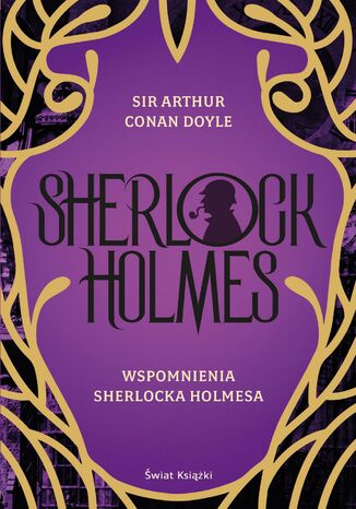 Wspomnienia Sherlocka Holmesa Arthur Conan-Doyle - okladka książki