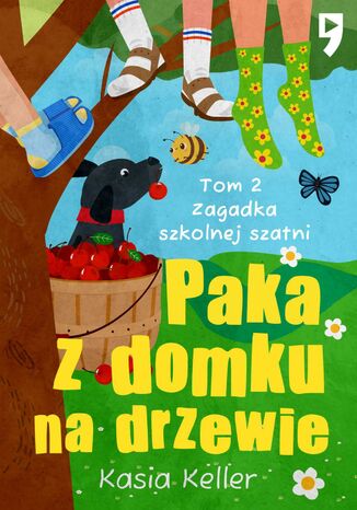 Paka z domku na drzewie. Tom 2: Zagadka szkolnej szatni Kasia Keller - okladka książki