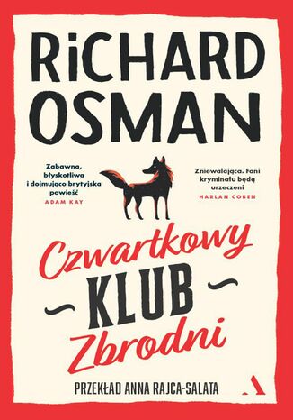 Czwartkowy Klub Zbrodni Richard Osman - okladka książki