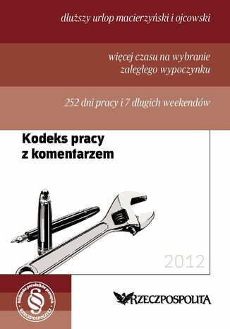 Kodeks pracy 2012 Opracowanie zbiorowe - okladka książki