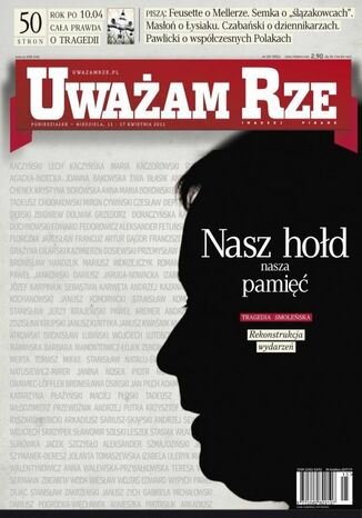 "Uważam Rze. Inaczej pisane" nr 10 Opracowanie Zbiorowe - okladka książki