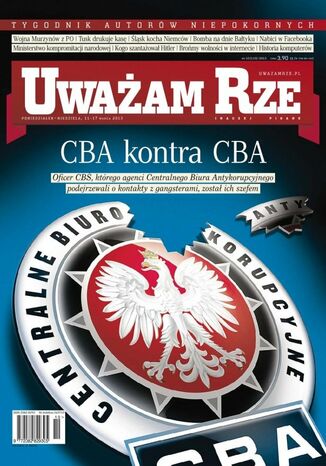 "Uważam Rze. Inaczej pisane" nr 10/2013 Opracowanie zbiorowe - okladka książki