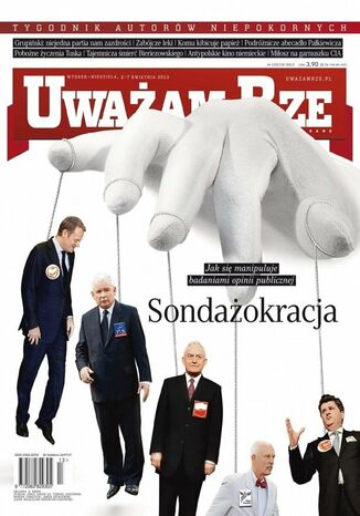 "Uważam Rze. Inaczej pisane" nr 13/2013 Opracowanie Zbiorowe - okladka książki