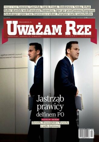 "Uważam Rze. Inaczej pisane" nr 15 Opracowanie Zbiorowe - okladka książki