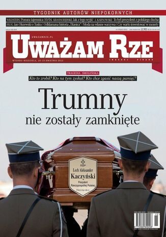 "Uważam Rze. Inaczej pisane" nr 152012 Opracowanie Zbiorowe - okladka książki