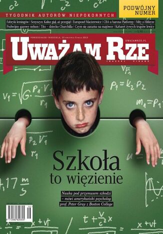 "Uważam Rze. Inaczej pisane" nr 16-17/2013 Opracowanie Zbiorowe - okladka książki