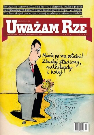 "Uważam Rze. Inaczej pisane" nr 19 Opracowanie Zbiorowe - okladka książki