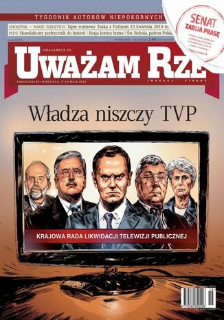 "Uważam Rze. Inaczej pisane" nr 192012 Opracowanie Zbiorowe - okladka książki