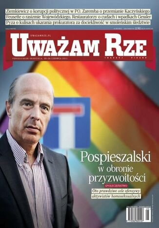 "Uważam Rze. Inaczej pisane" nr 20 Opracowanie Zbiorowe - okladka książki