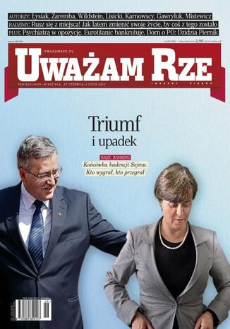 "Uważam Rze. Inaczej pisane" nr 21 Opracowanie Zbiorowe - okladka książki