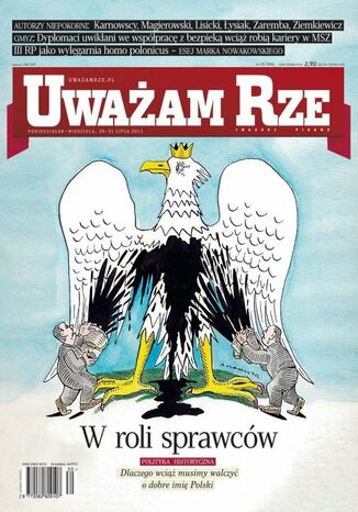 "Uważam Rze. Inaczej pisane" nr 25 Opracowanie Zbiorowe - okladka książki