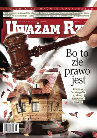 "Uważam Rze. Inaczej pisane" nr 26/2013 Opracowanie zbiorowe - okladka książki