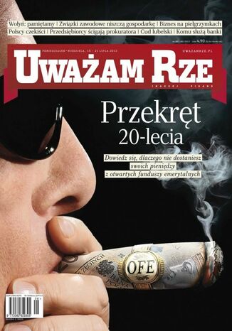 "Uważam Rze. Inaczej pisane" nr 28/2013 Opracowanie zbiorowe - okladka książki