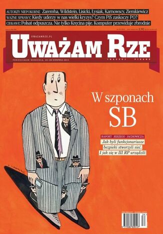 "Uważam Rze. Inaczej pisane" nr 29 Opracowanie Zbiorowe - okladka książki