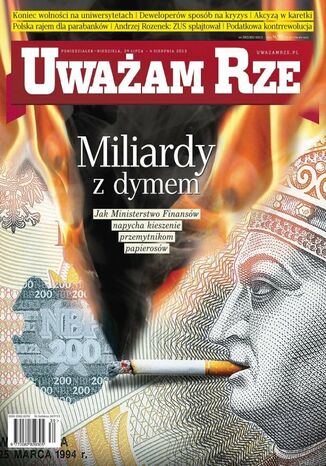 "Uważam Rze. Inaczej pisane" nr 30/2013 Opracowanie zbiorowe - okladka książki