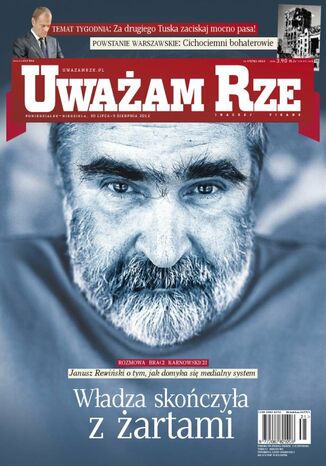 "Uważam Rze. Inaczej pisane" nr 312012 Opracowanie Zbiorowe - okladka książki