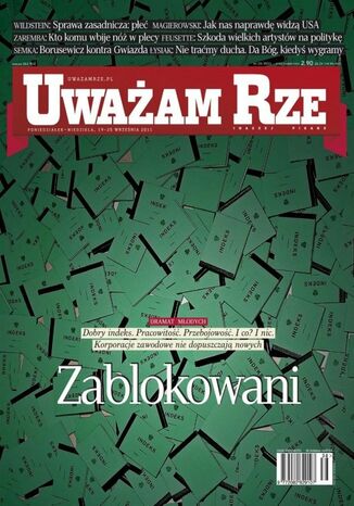 "Uważam Rze. Inaczej pisane" nr 33 Opracowanie Zbiorowe - okladka książki