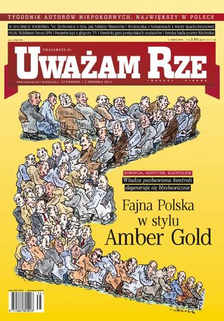 "Uważam Rze. Inaczej pisane" nr 352012 Opracowanie Zbiorowe - okladka książki